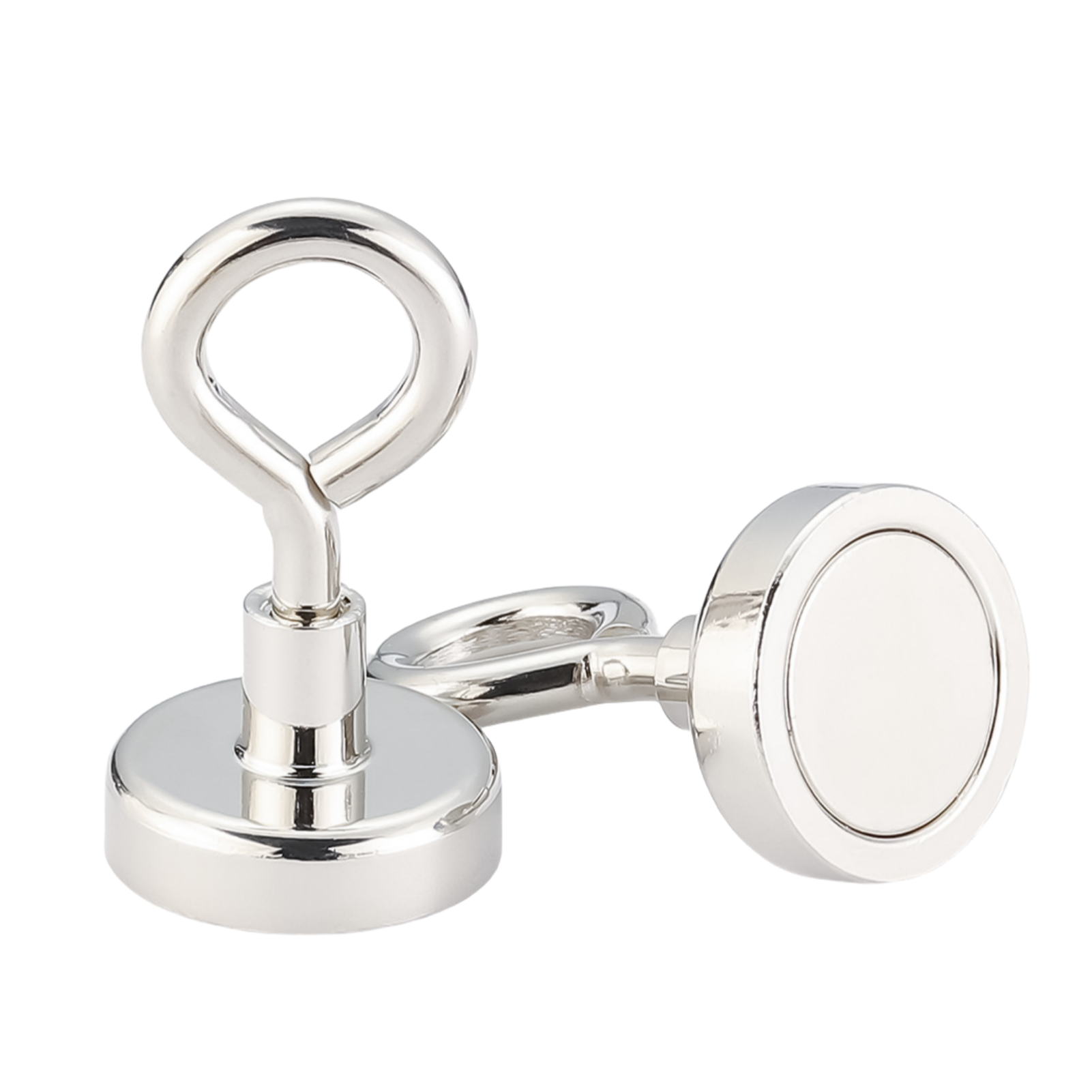 Heavy Duty Circular Shape Magnetic Hook Neodymium Magnet Hooks for Bathroom Kitchen and Fishing Strong Magnetic Hanging Solution