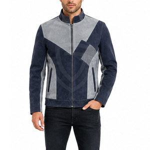 Inspired <b>Suede</b> Leather <b>Jacket</b> For <b>Men</b> Featuring Soft Texture Button Closure Functional Pockets And Refined Everyday Style - Product Image 3