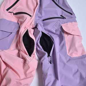 2025 nuevos pantalones profesionales de nieve impermeables a prueba de viento para hombres para esquiar con diseño ligero pantalones de esquí con Forro cálido - Product Image 5