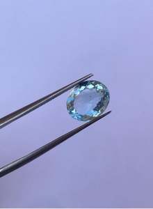 Piedra Preciosa de Aguamarina Natural de Alta Calidad, Color Azul Cielo, 2.50 Quilates, para Exportación, Piedra Suelta, Suministro de Fábrica, Nueva Llegada, para Joyería Hecha a Mano - Product Image 3