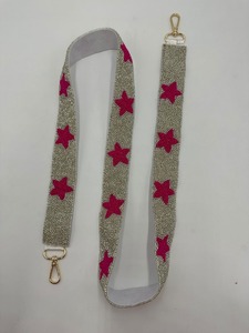 Correas de Bolso Hechas a Mano con Cuentas de Níquel de Alta Calidad, con Grabado Personalizado, Colores de Equipos Deportivos, Cinturones para el Día del Partido - Product Image 2