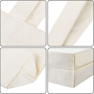 กระเป๋าผ้าแคนวาสพิมพ์ลายตามสั่ง รับทำโลโก้และสีตามต้องการ กระเป๋าใส่ของชำ ผ้าฝ้ายออร์แกนิค - Product Image 3