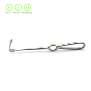 Retractor Ergonómico Manual de Acero Inoxidable Kocher Langenbeck, Soporte para Espejo Bucal Quirúrgico en Forma de L, Cirugía Oral Dental Clase I - Product Image 2