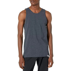 Débardeur en coton pour homme personnalisable, col rond, confortable, de qualité, respirant, ample, sans manches, t-shirt, veste, tricot, style décontracté - Product Image 1