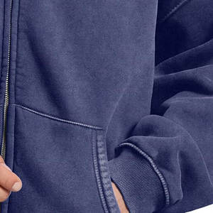 Nuevo diseño, superventas, sudaderas con capucha para hombre, lavado ácido, 100% básicos, mezcla de algodón, bajo Moq, venta al por mayor, sudaderas con capucha transpirables para hombre - Product Image 6