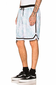 Nouveauté Short à séchage rapide High Street avec logo imprimé personnalisé pour homme, short de couleur unie avec poches latérales - Product Image 5