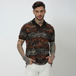 Top vente grande taille hommes polos 100% coton matériel léger Quickdry respirant sur mesure Logo impression OEM - Product Image 3