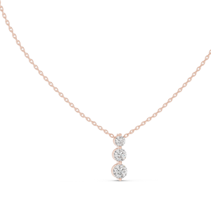 จี้เพชร CVD สร้างในห้องปฏิบัติการ 1.11 กะรัต คุณภาพ VVS-VS สี EF ทอง 18KT, 14KT, โรสโกลด์, เยลโลว์โกลด์, ไวท์โกลด์ เครื่องประดับหรูหรา - Product Image 2