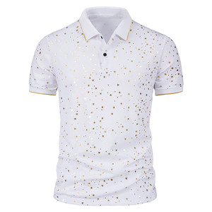 Polo pour homme en coton de haute qualité, polo tendance pour homme, motif uni, décontracté, nouveau design, t-shirt à manches courtes de luxe, designer - Product Image 4