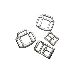 Hebilla de ajuste de metal sólido personalizable, bolsa de brida de caballo y hebilla de correa de embalaje, accesorios al por mayor de alta calidad - Product Image 1