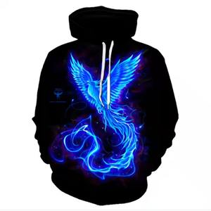 เสื้อฮู้ดพิมพ์ลายอนิเมะสำหรับผู้ชายผ้าโพลีเอสเตอร์ไซส์ใหญ่พิเศษพิมพ์โลโก้ได้ตามต้องการแนวสตรีท - Product Image 2