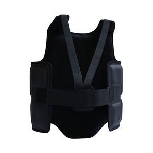 อุปกรณ์ป้องกันหน้าอกตามสั่งทำจากหนังศิลปะการต่อสู้ป้องกันตัวแบบมืออาชีพ - Product Image 2