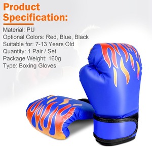 Gants de boxe extensibles en cuir pour adultes professionnels de haute qualité avec logo personnalisé vente en gros pour les arts martiaux - Product Image 3
