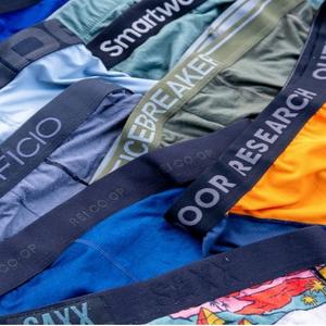 Original de marque Overrun hommes Boxer Shorts décontracté coton marque taille élastique sous-vêtements bref Boxer Bangladesh Stock Lot perdre - Product Image 2