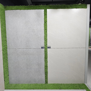 Carreaux émaillés modernes 120x120cm haute brillance Carrara blanc gris beige 1200x1200mm vente sols en porcelaine 120x120cm intérieur en dalle - Product Image 1