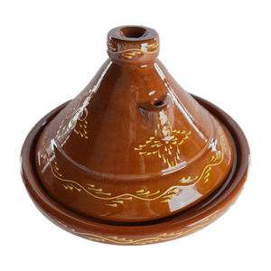 Tajín Marroquí Auténtico, Olla de Cocina de Cerámica Hecha a Mano, Tajín Tradicional para Horno y Estufa, Resistente al Calor, Ecológico para Cocinas - Product Image 3