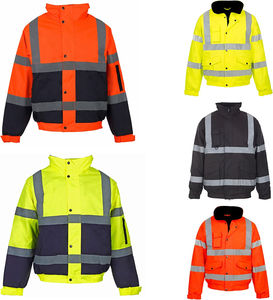 เสื้อแจ็คเก็ตทำงานแบบมีฮีตเตอร์ ขายดีที่สุด ราคาคุ้มค่า ปลอดภัยสำหรับงานก่อสร้าง มองเห็นได้ชัดเจน สะท้อนแสงตามสั่ง กันน้ำ ระบายอากาศได้ดี - Product Image 6