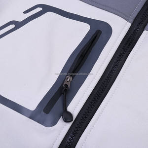 Wholesale Best selling Zipper Plus Size Fleece Bomber Coats <b>Soft</b> <b>Shell</b> <b>Jacket</b> <b>Men</b> Windproof Waterproof Hooded <b>Jackets</b> - Product Image 6