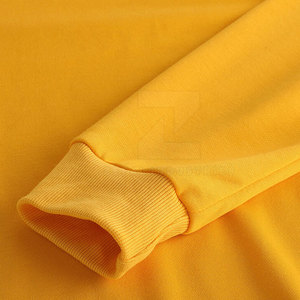 Sweat-shirt d'hiver uni à col rond pour homme, coupe régulière, 100% coton, polaire, manches longues - Product Image 5