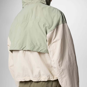 Chaqueta cortavientos de alta calidad para mujer, venta al por mayor de fábrica, logotipo personalizado, nueva ropa de calle, chaqueta cortavientos estampada para mujer - Product Image 5