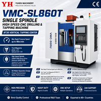 Centre d'usinage vertical CNC VMC-SL860T à broche unique, haute vitesse, haute précision, haute productivité, pour perçage et taraudage BT30
