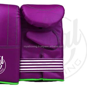 ถุงมือครึ่งนิ้วหนัง PU ขนาด8ออนซ์โลโก้ออกแบบได้เองขนาดผู้ใหญ่สำหรับฝึกมวยและออกกำลังกายในยิม - Product Image 3