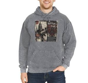 Sudadera con capucha para hombre con logotipo impreso personalizado de alta calidad, Jersey de algodón 100% ecológico para niños, moda bordada de invierno - Product Image 2