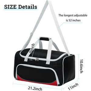 Large Capacity Gym Sports <b>Bag</b> <b>Fitness</b> Travel Duffel <b>Bag</b> With Multiple Storage Pockets For Workout Training Workout And Exercise - Product Image 3