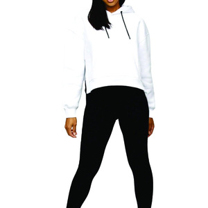 Sudadera con Capucha de Punto 100% Algodón Personalizada para Mujer de ARKE ENTERPRISES - Secado Rápido, Transpirable, Informal, de Manga Corta, para Invierno y Otoño - Product Image 6