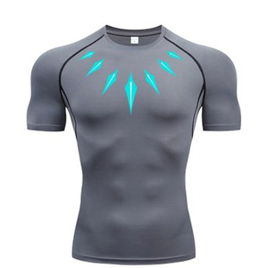 Élégant 3D imprimé hommes Rash Guard Premium qualité été respirant chemise 2025 nouveau personnaliser décontracté Jogging porter - Product Image 3