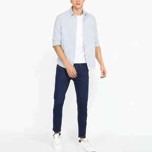 Professionnel fabrique des pantalons jeans sur mesure de qualité supérieure pour hommes approvisionnement direct d'usine pantalons jeans en denim pour hommes - Product Image 5