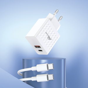 Adaptadores PD de 20W, 3A, blanco, para teléfono, auriculares, enchufe Micro USB, 5V3A, 25A, 20V, uso Industrial, Reino Unido/EE. UU./UE, paquete de 12W - Product Image 3