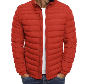 Custom logo Newest Style Men's Puffer <b>Jacket</b> Professional Manufactured <b>Slim</b> <b>Fit</b> Men Puffer <b>Jacket</b> For Sale - Product Image 2