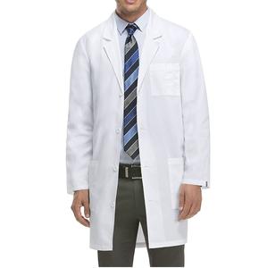 Manteau de médecin professionnel pour femmes infirmières étudiant en médecine uniforme d'hôpital blanc unisexe coton Poly manteau de laboratoire respirant - Product Image 5