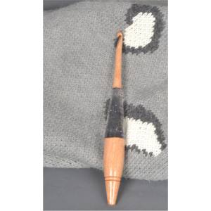 Lot de crochets à crochet de qualité supérieure 3,5 mm-25 mm, grandes aiguilles à tricoter en bois sculptées à la main, outil artisanal pour fil, logo personnalisé disponible - Product Image 5