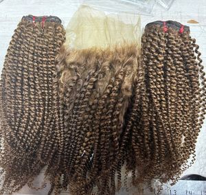 Cheveux humains afro bouclés bruts bouclés beaux cheveux humains indiens au meilleur prix - Product Image 1