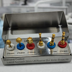 Kit de Instrumentos para Elevación de Seno Maxilar Dental, 6 Piezas, Juego de Herramientas Quirúrgicas Manuales Intensas de Acero Inoxidable, Ergonómicas, para Aumento Óseo e Implantes - Product Image 1