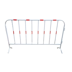 1.2m cao 2m Chiều rộng 6kg bên đường an toàn tạm thời hàng rào tấm kim loại mạ kẽm kiểm soát đám đông hàng rào xử lý nhiệt gỗ - Product Image 6