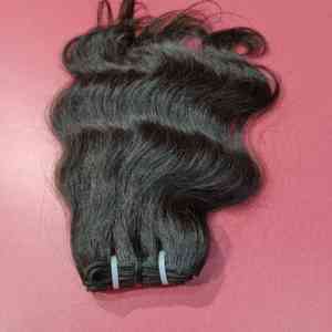Wholesale Best Quality Remy Natural Weft Indian <b>Hair</b> Bundle <b>Sew</b>-in <b>Hair</b> <b>Extensions</b> for India Premium Quality Natural Human <b>Hair</b> - Product Image 2