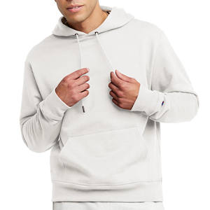 Sudadera con capucha para hombre en blanco de alta calidad de gran tamaño para hombre Sudadera con capucha y al por mayor personalizada 100% algodón para hombre pulóver - Product Image 5