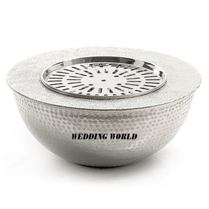 Fournisseur de métal Dallah Heater Excellente qualité Handmade Designer Dua Heater Round Shape Kitchen Ware Teapot Heater - Product Image 5