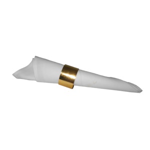 Anillo de soporte de tejido de corona de Metal con acabado chapado en oro de diseño moderno para decoración de mesa de fiesta de boda de lujo, anillo de servilleta de uso - Product Image 6