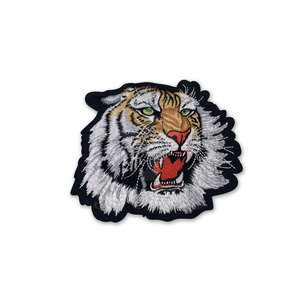 Parche de chenilla decorativo ecológico con borde Merrow para manualidades de ropa DIY como sudaderas con capucha y prendas de vestir exteriores - Product Image 1