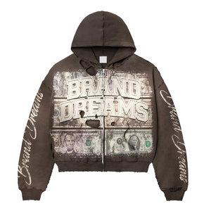 Sudadera con capucha de peso pesado de nueva llegada de tamaño regular ajustado británico 100% algodón hecho a granel cantidad colección de invierno 400GSM Sudadera con capucha - Product Image 5