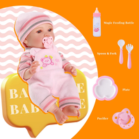 Muñeca Reborn Realista de 12 Pulgadas, Mia de Babeside, Muñeca de Vinilo Suave, Cuerpo Flexible para Posar, Regalo Infantil Realista y Relajante