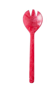 Vente en gros d'ustensiles de service à salade en résine de luxe pour mariage manche essentiel de cuisine cuillère de service fourchette outils à salade - Product Image 3