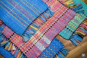 Set de table tissé Chindi 40 x 60 cm, vaisselle écologique, tapis de table pour la vente en gros, décoration intérieure, exportation en vrac - Product Image 2