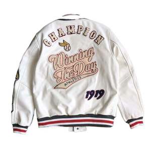 Customized Casual Wear <b>Men's</b> Varsity <b>Jackets</b> with Stand Collar Premium Quality <b>Men</b> Baseball <b>Jacket</b> Available in Different Colors - Product Image 6