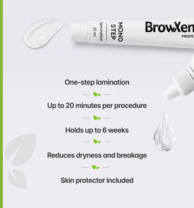 BrowXenna ®   Kit de Sistema de Lifting de Cejas MonoStep, Laminación 10 ml + Protector 15 ml - Product Image 2