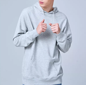 Sweatshirts à capuche pour hommes en coton 100% surdimensionnés avec impression numérique pour un port quotidien décontracté et chaud et une mode de rue - Product Image 2